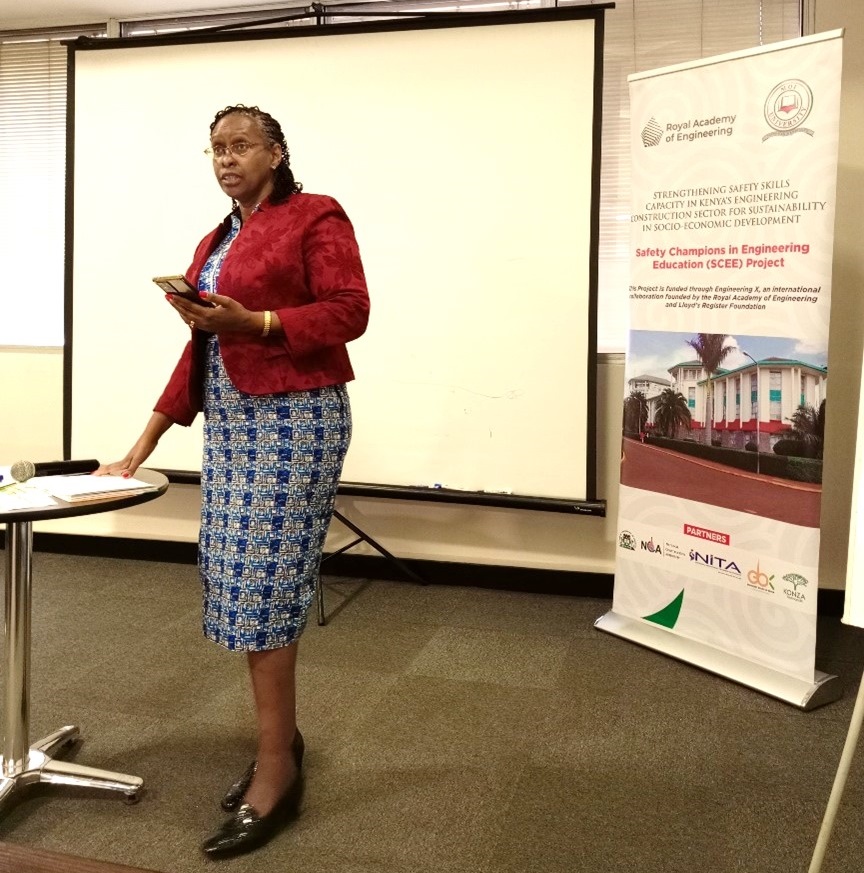 Eng. Margaret Ogai, Registrar and CEO, Engineers Board of Kenya